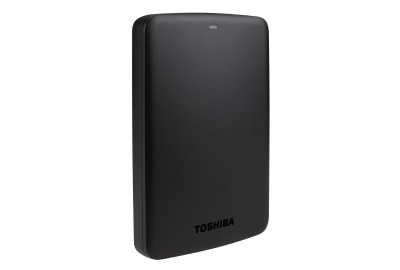 1TB Toshiba Canvio Basics Portable External Hard Drive 2.5 Inch USB 3.0 - Black - HDTB310EK3AA
